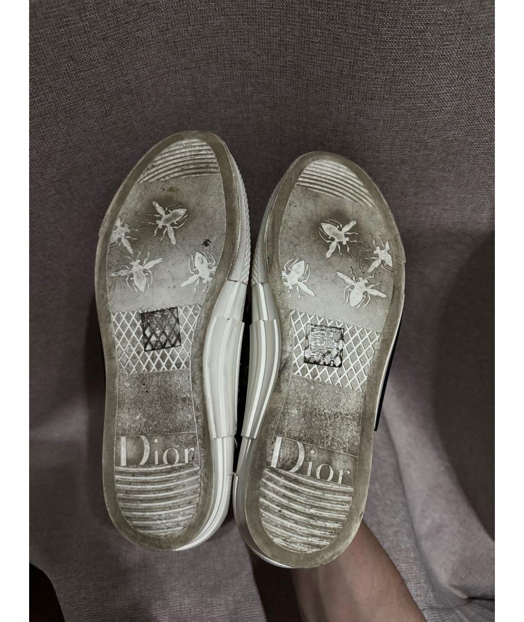DIOR HOMME Белые высокие кроссовки / кеды, фото 7