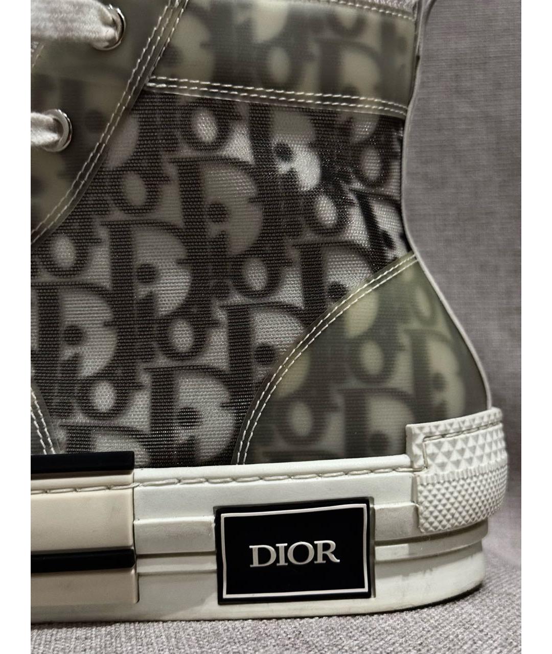 DIOR HOMME Белые высокие кроссовки / кеды, фото 5