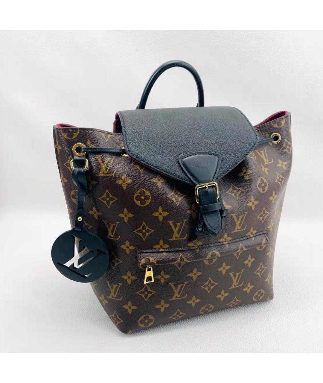 LOUIS VUITTON Коричневый рюкзак, фото 5