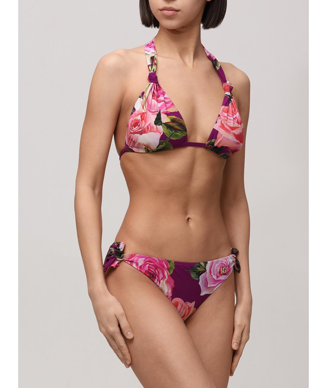 DOLCE&GABBANA Розовый купальник, фото 3
