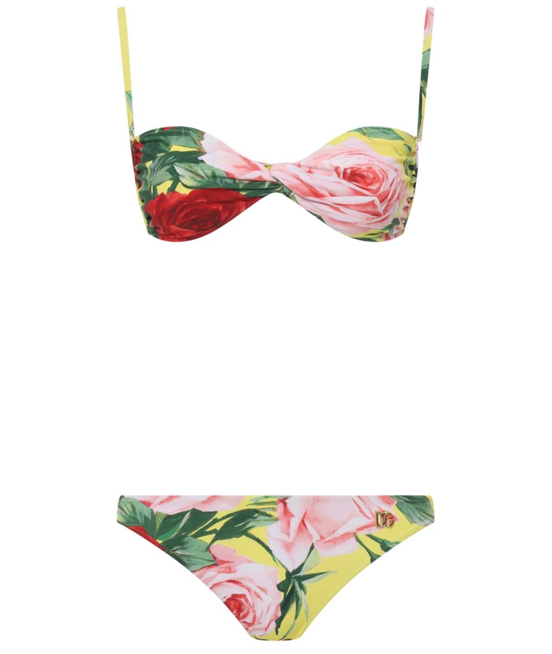 DOLCE&GABBANA Мульти купальник, фото 1