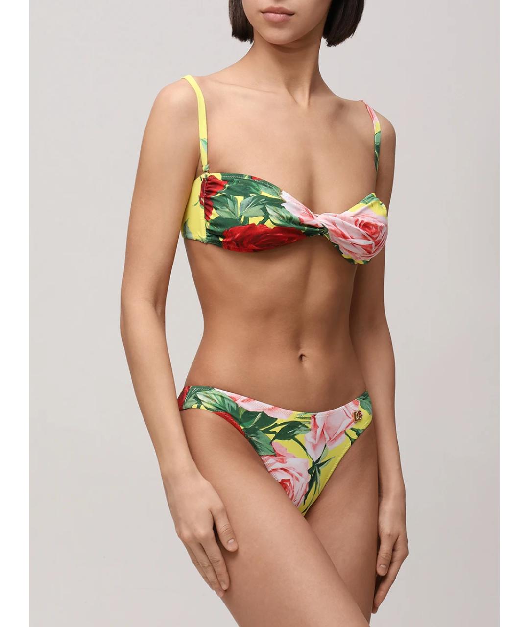 DOLCE&GABBANA Мульти купальник, фото 2