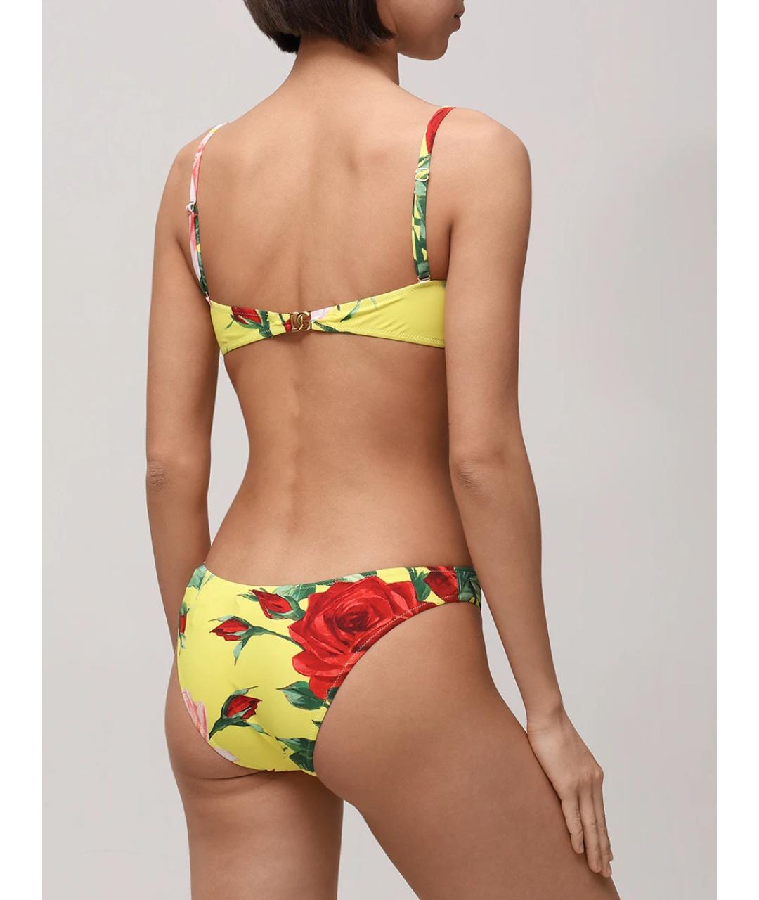 DOLCE&GABBANA Мульти купальник, фото 3