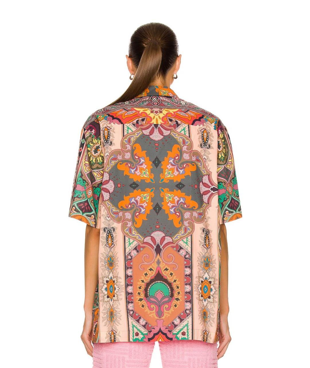 ETRO Мульти хлопковая рубашка, фото 2