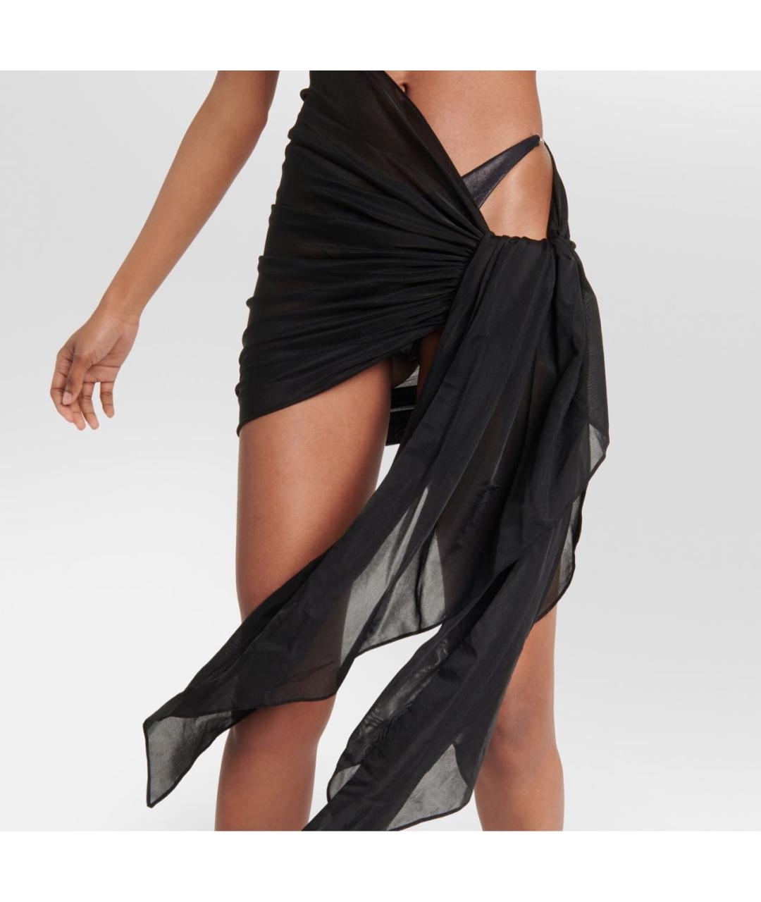 MUGLER Черное парео, фото 5