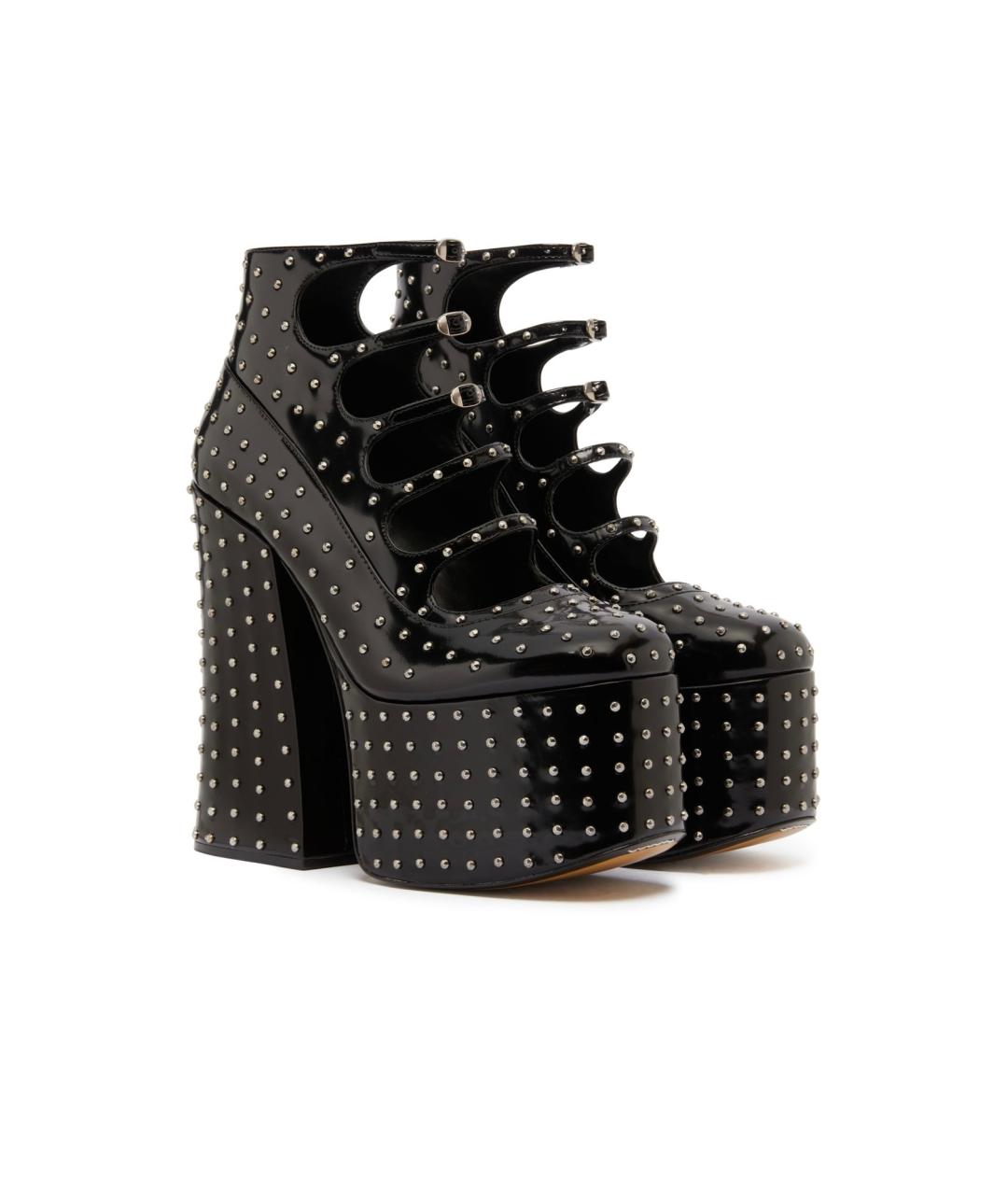 MARC JACOBS Черные кожаные туфли, фото 2