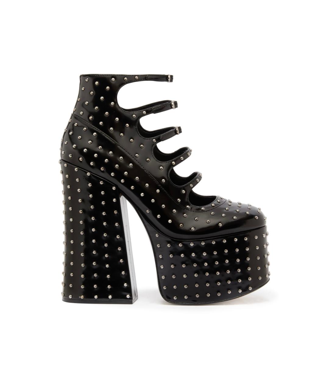 MARC JACOBS Черные кожаные туфли, фото 6