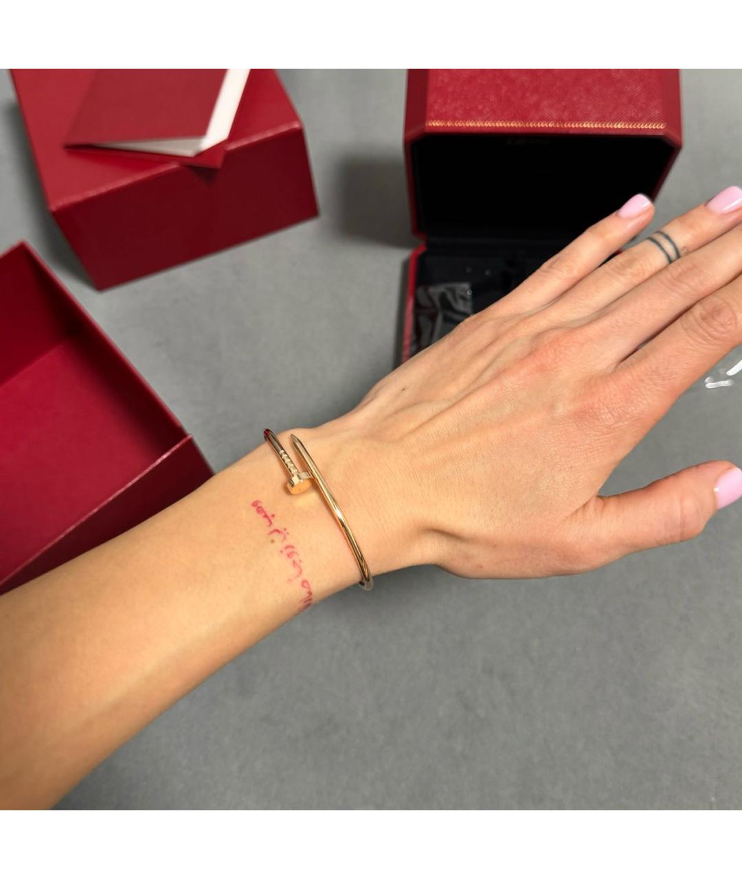 CARTIER Розовый браслет из розового золота, фото 4