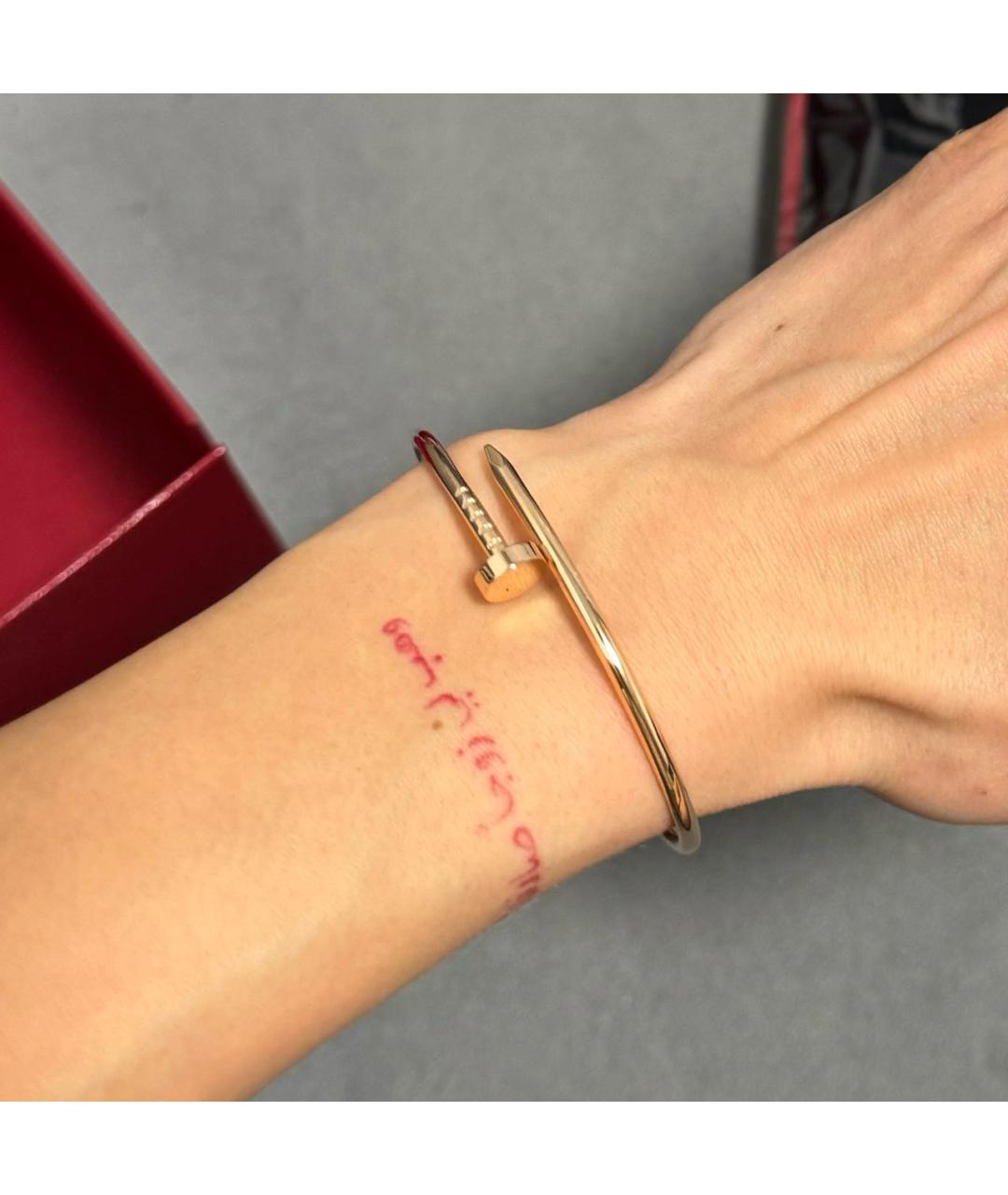 CARTIER Розовый браслет из розового золота, фото 5