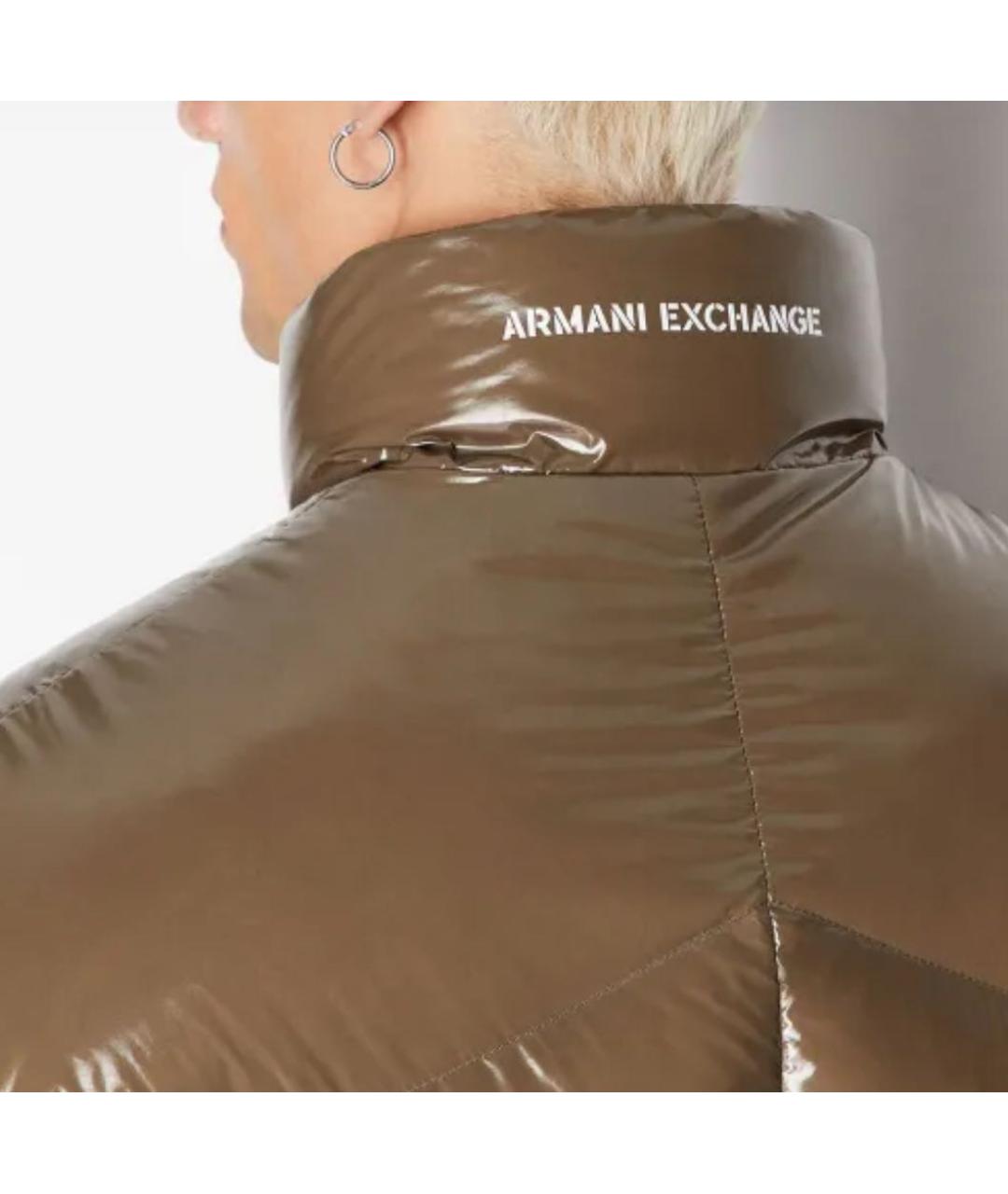 ARMANI EXCHANGE Хаки куртка, фото 6