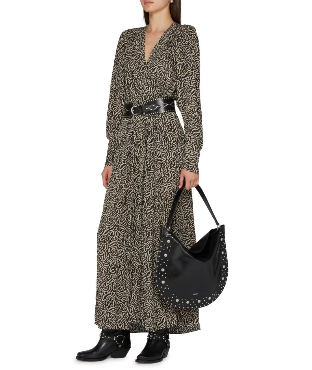 ISABEL MARANT Черные кожаные полусапоги, фото 5