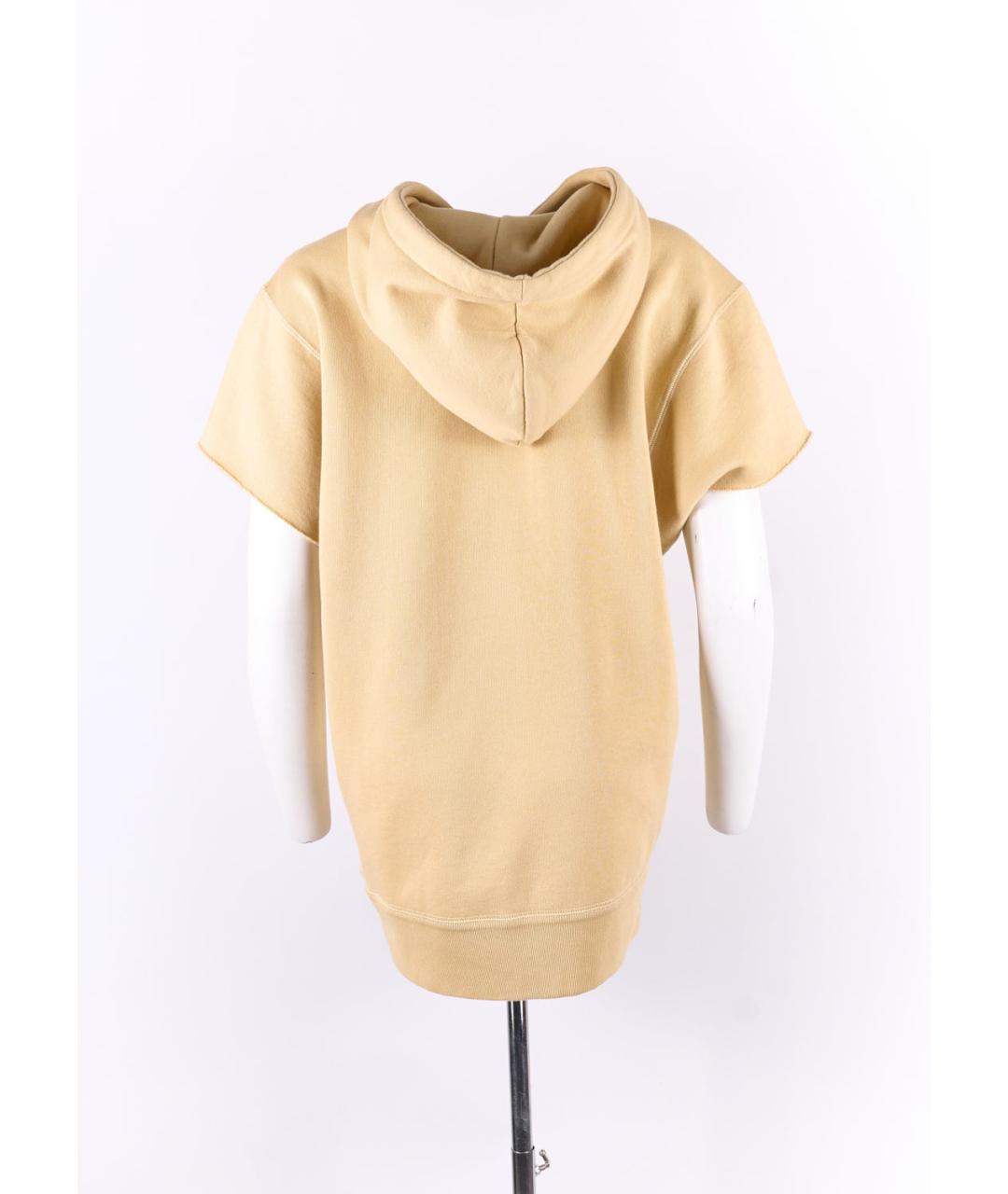 ISABEL MARANT ETOILE Бежевая хлопковая футболка, фото 2
