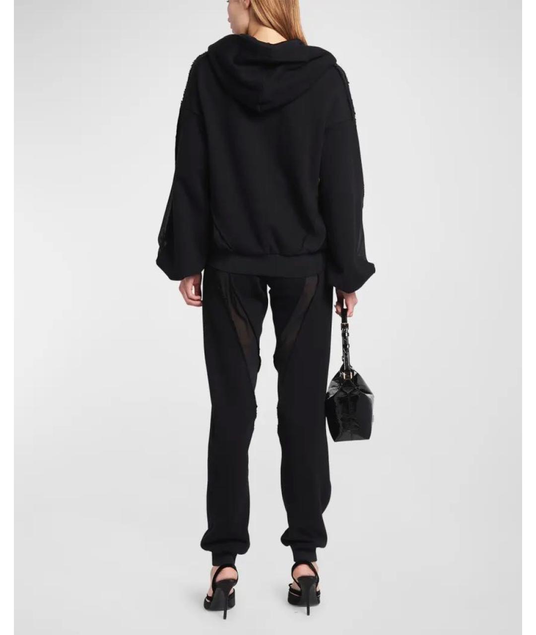 TOM FORD Черные хлопковые брюки узкие, фото 3