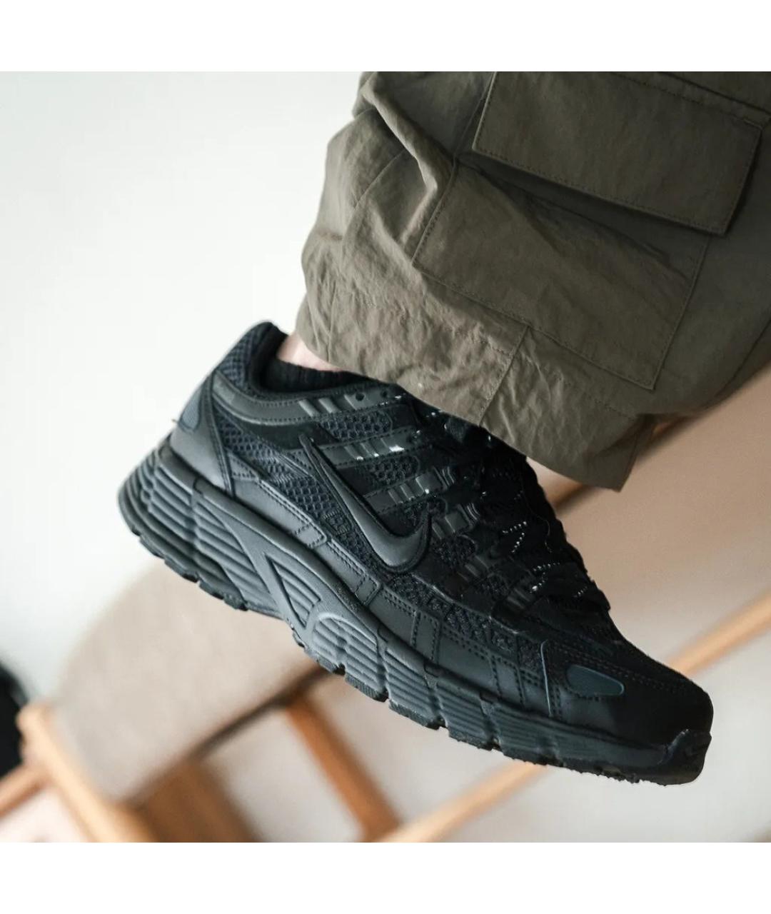 NIKE Черные низкие кроссовки / кеды, фото 9
