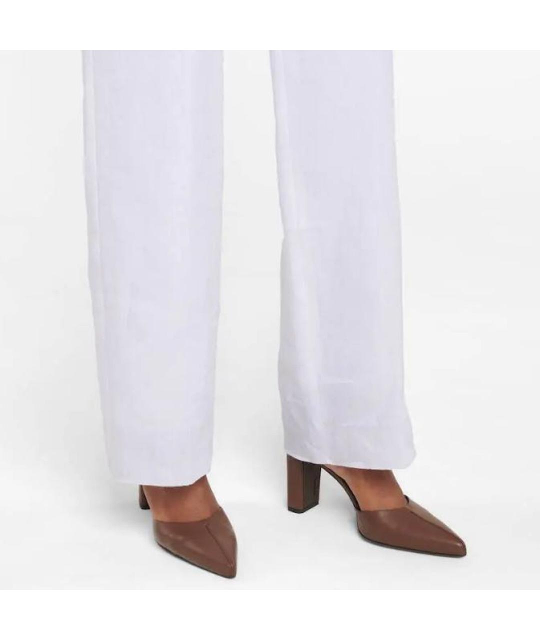 MAX MARA Коричневые кожаные туфли, фото 7