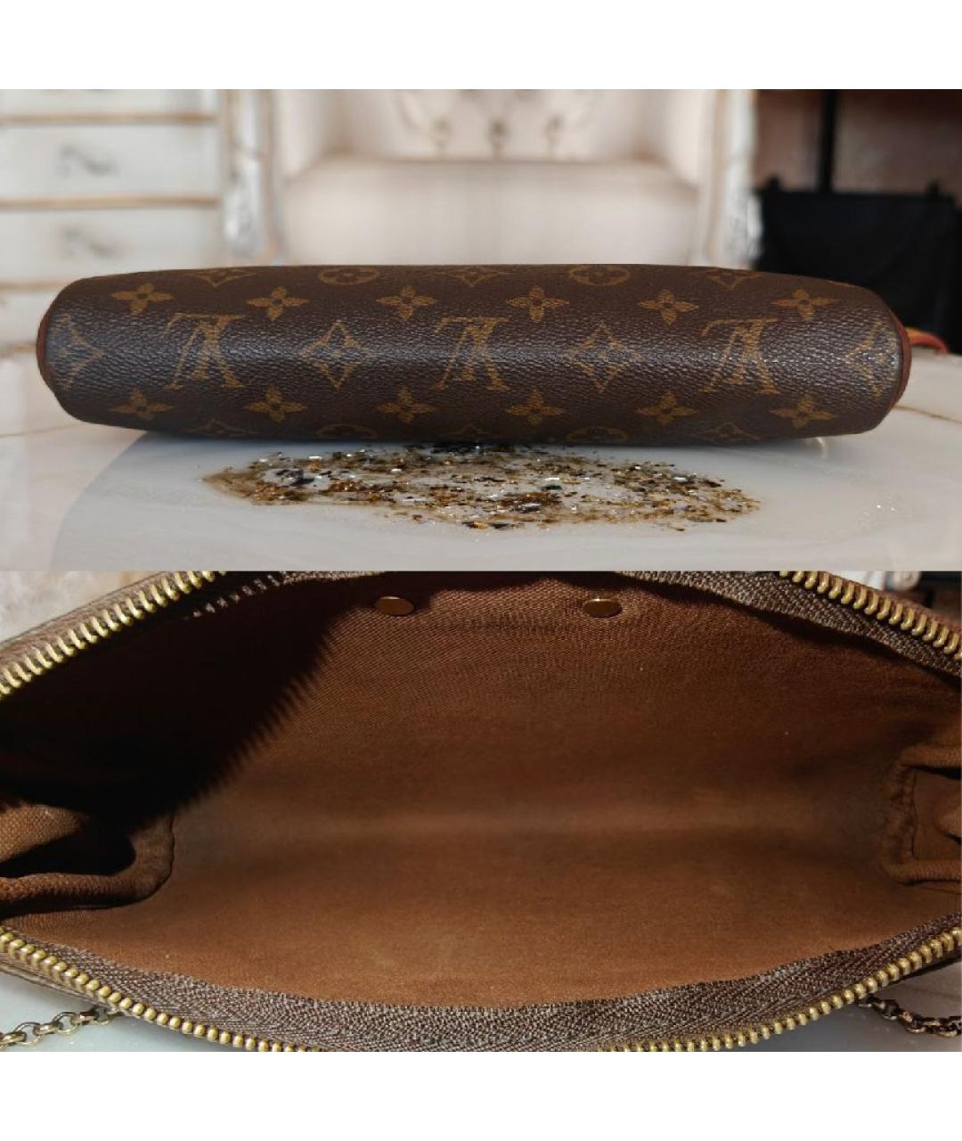 LOUIS VUITTON Коричневая сумка с короткими ручками, фото 7