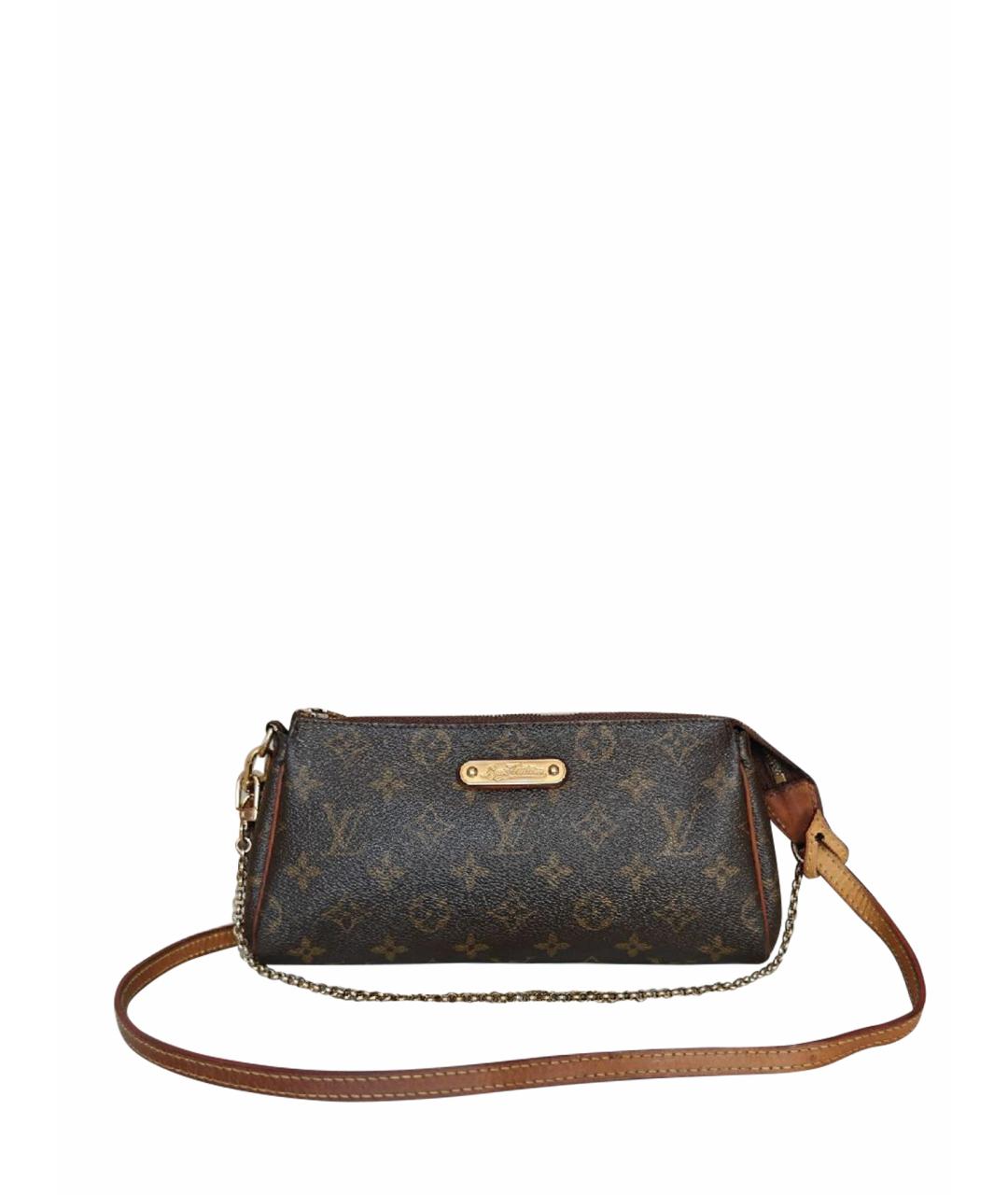 LOUIS VUITTON Коричневая сумка с короткими ручками, фото 1