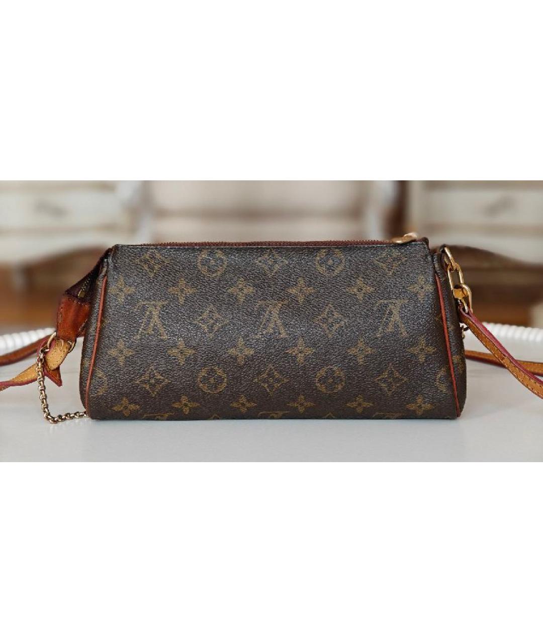 LOUIS VUITTON Коричневая сумка с короткими ручками, фото 3
