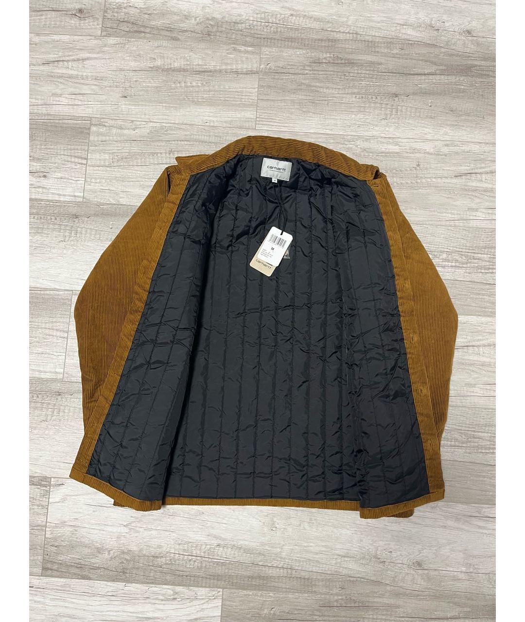 CARHARTT Коричневая хлопковая куртка, фото 3