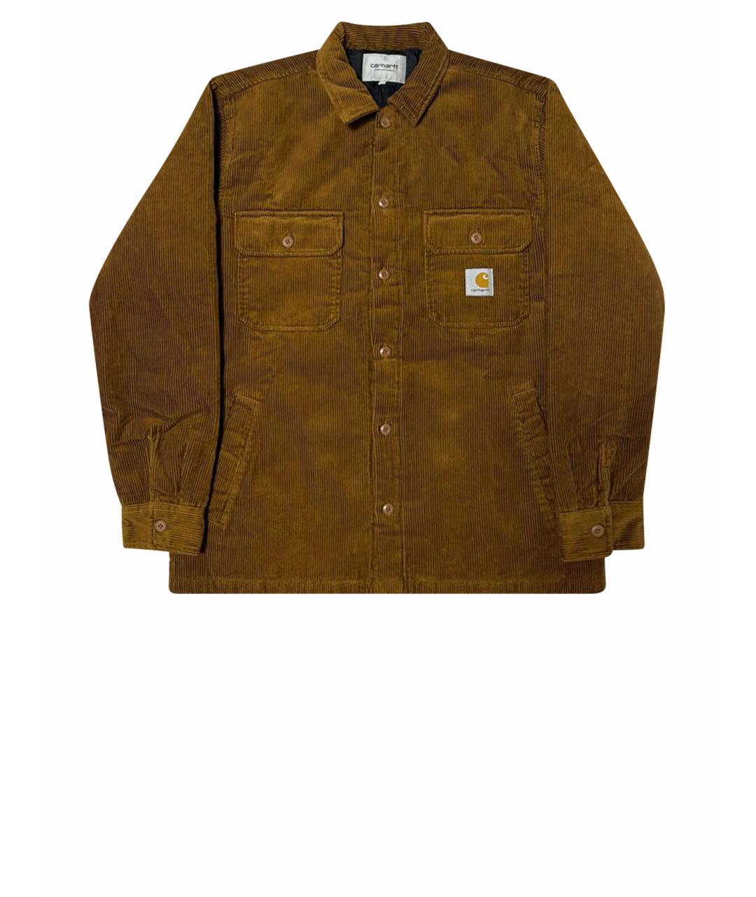 CARHARTT Коричневая хлопковая куртка, фото 1