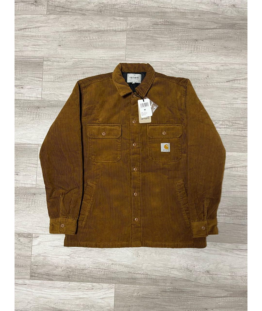 CARHARTT Коричневая хлопковая куртка, фото 5