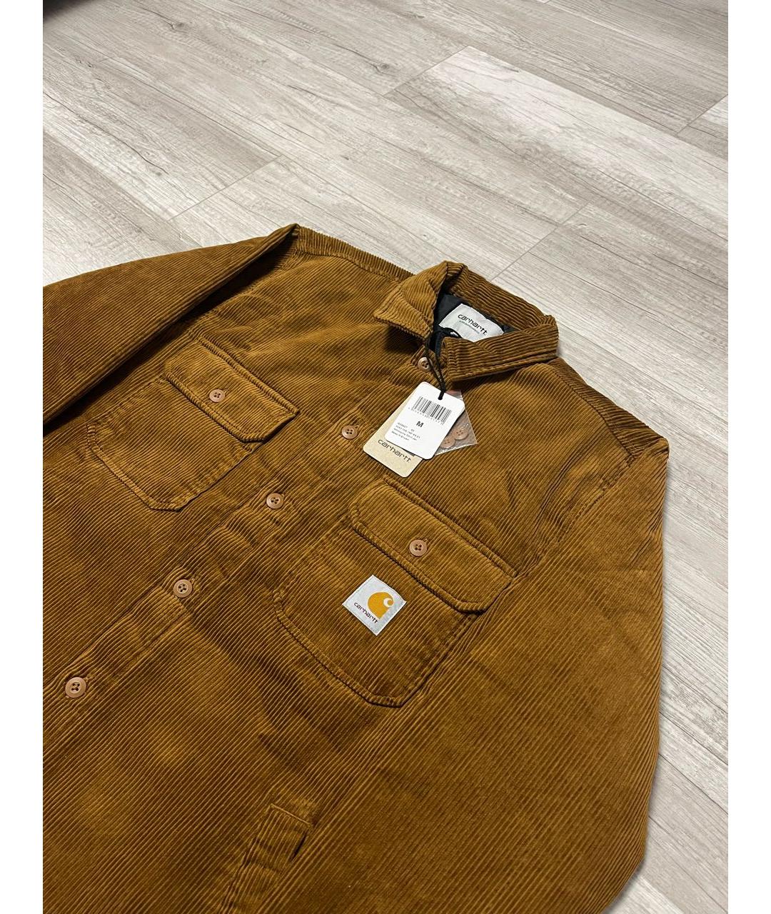 CARHARTT Коричневая хлопковая куртка, фото 2