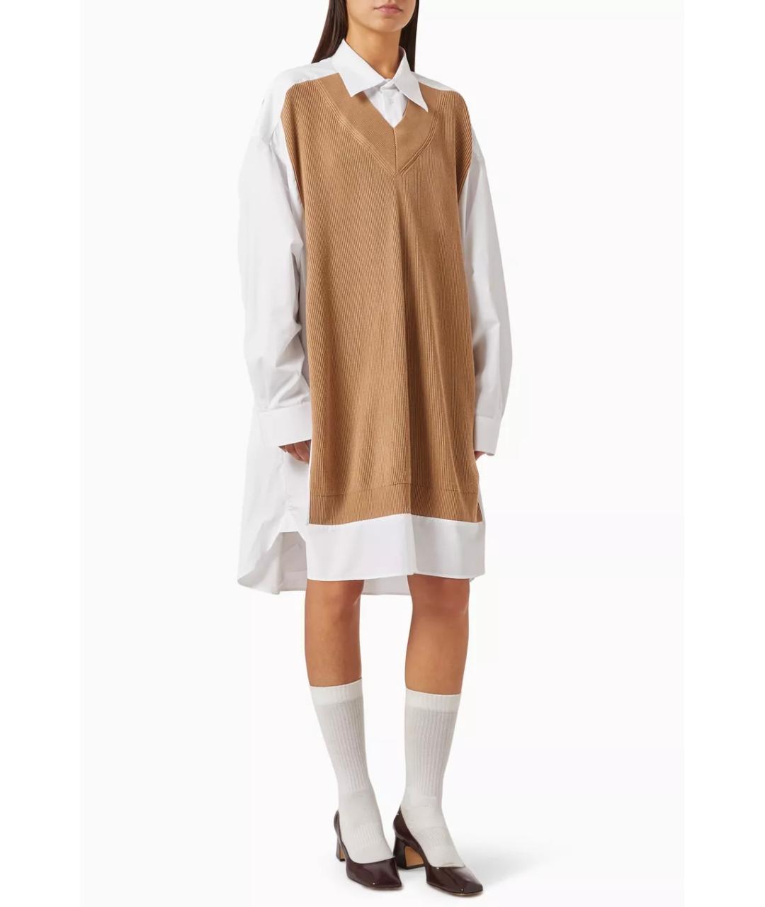 MAISON MARGIELA Мульти повседневное платье, фото 2