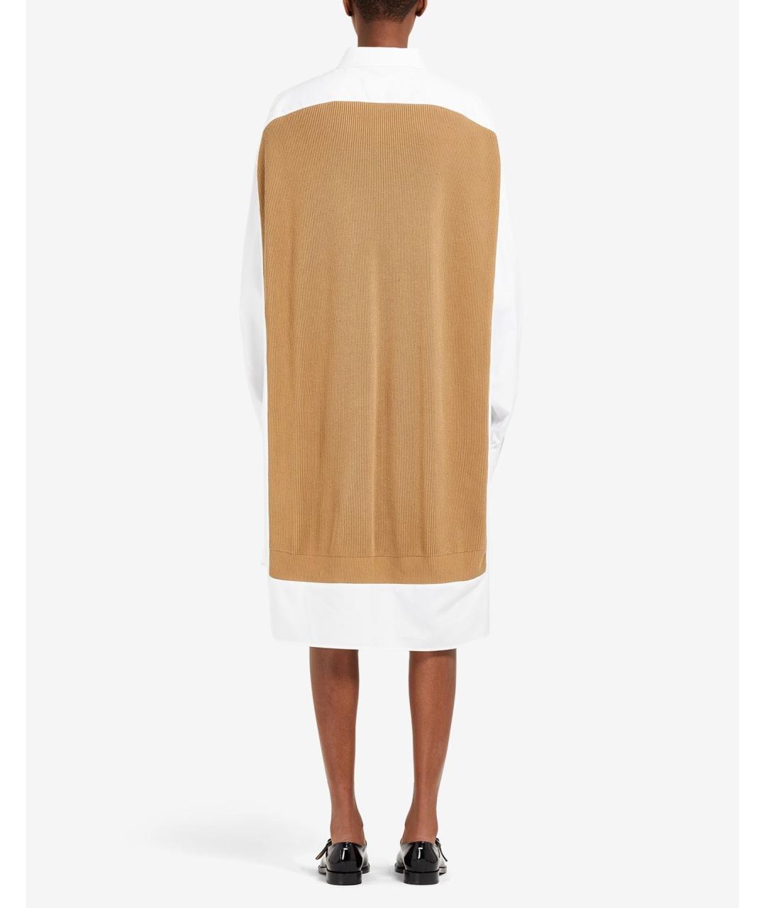 MAISON MARGIELA Мульти повседневное платье, фото 4