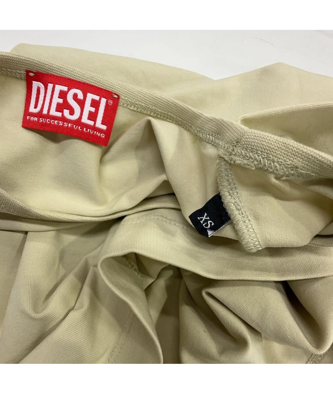 DIESEL Желтая футболка, фото 5