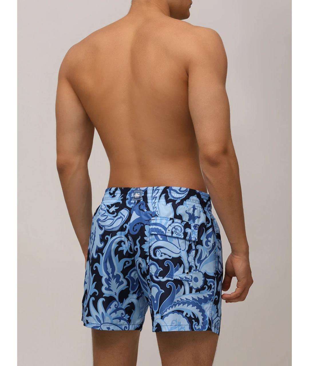 ETRO Голубые шорты, фото 3