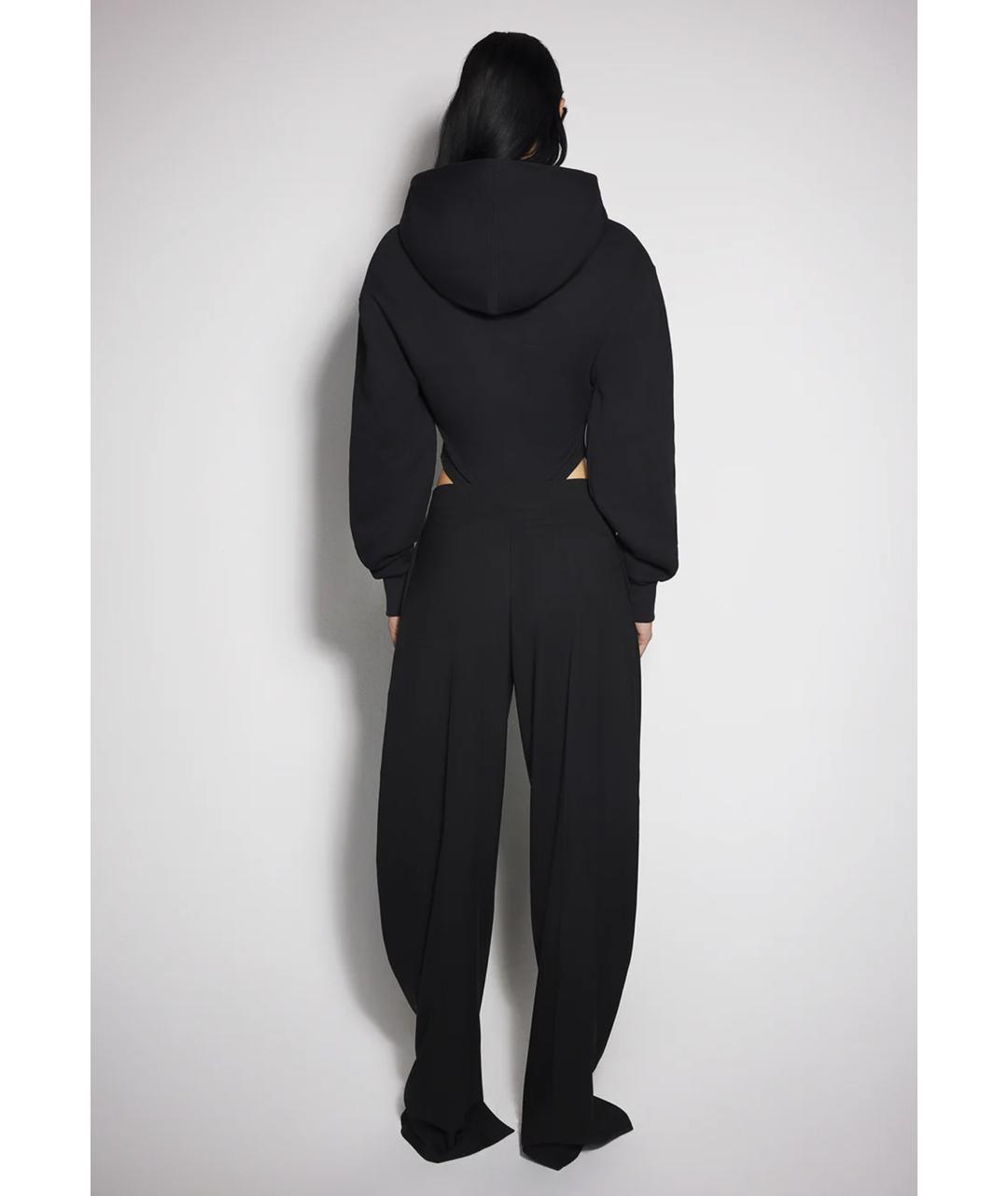MUGLER Черное хлопковое боди, фото 4
