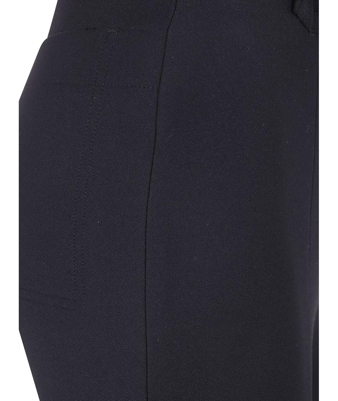 JACQUEMUS Черные полиамидовые прямые брюки, фото 3