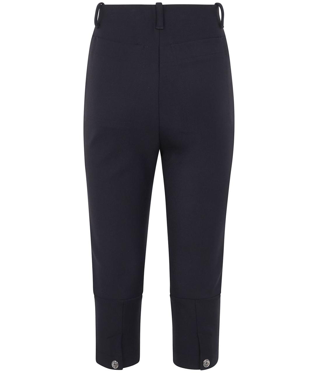 JACQUEMUS Черные полиамидовые прямые брюки, фото 2