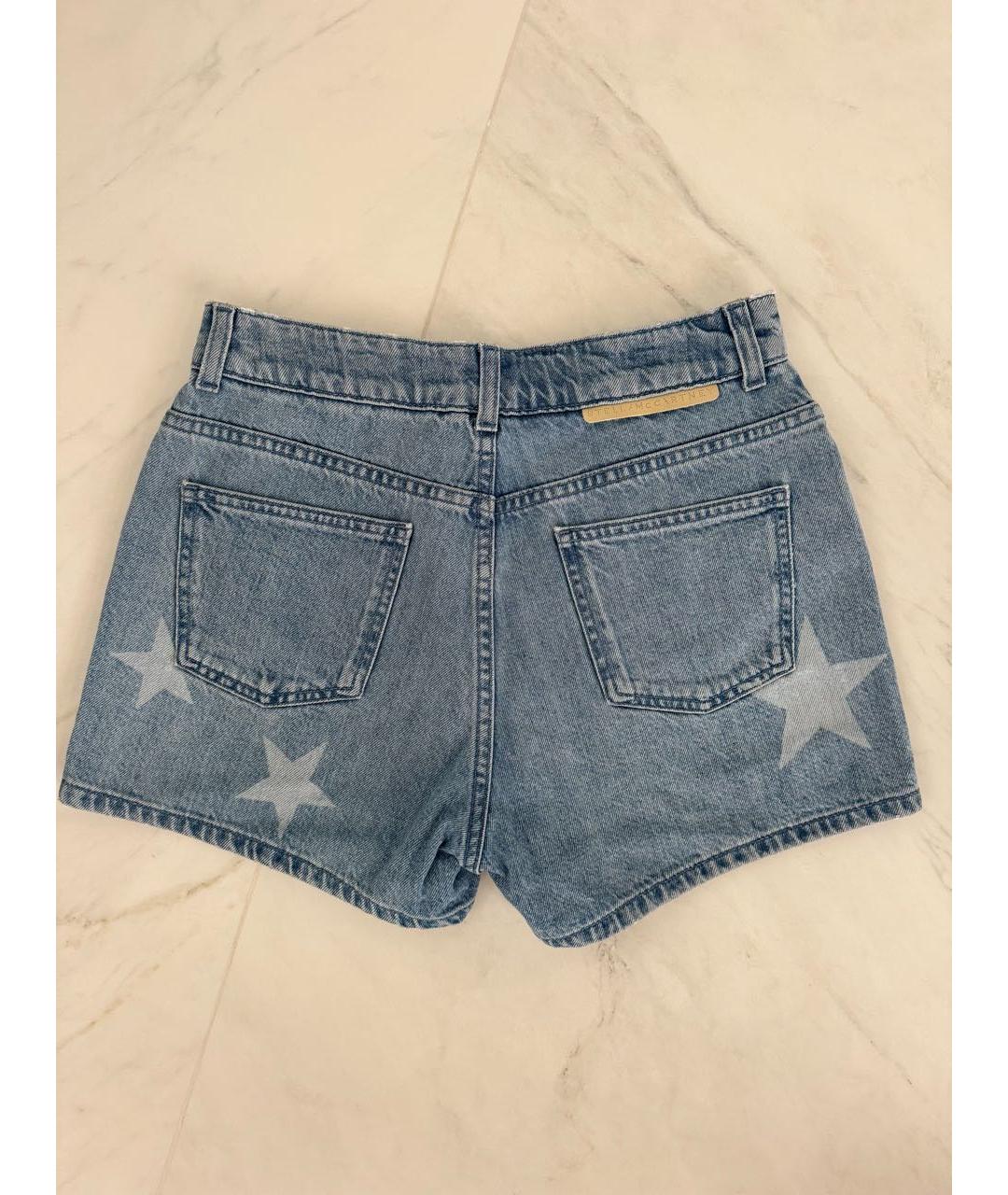 STELLA MCCARTNEY Голубые деним шорты, фото 2