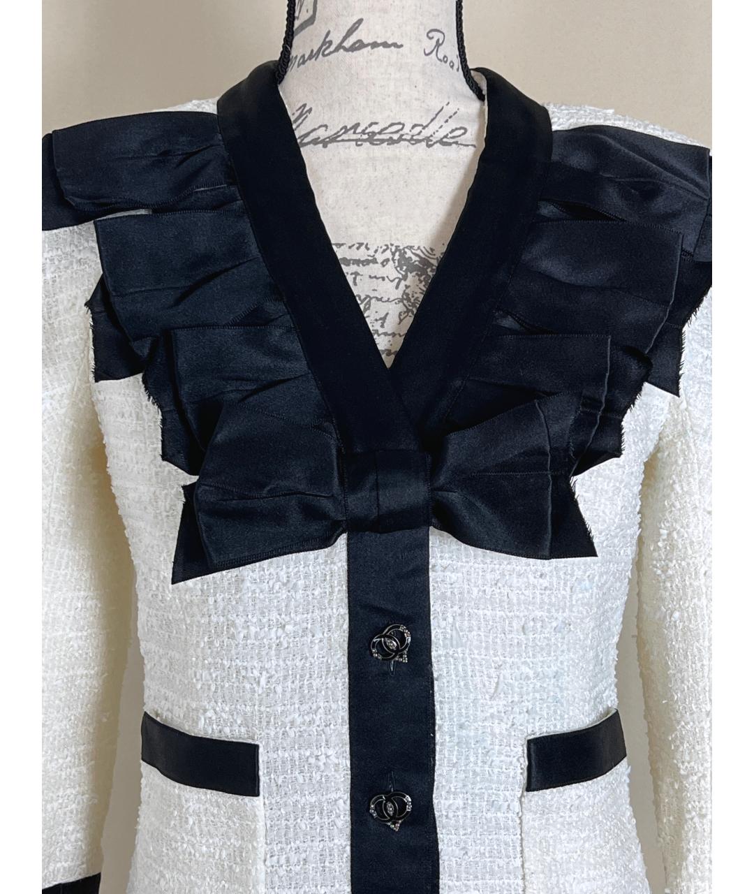 CHANEL Мульти твидовое коктейльное платье, фото 8