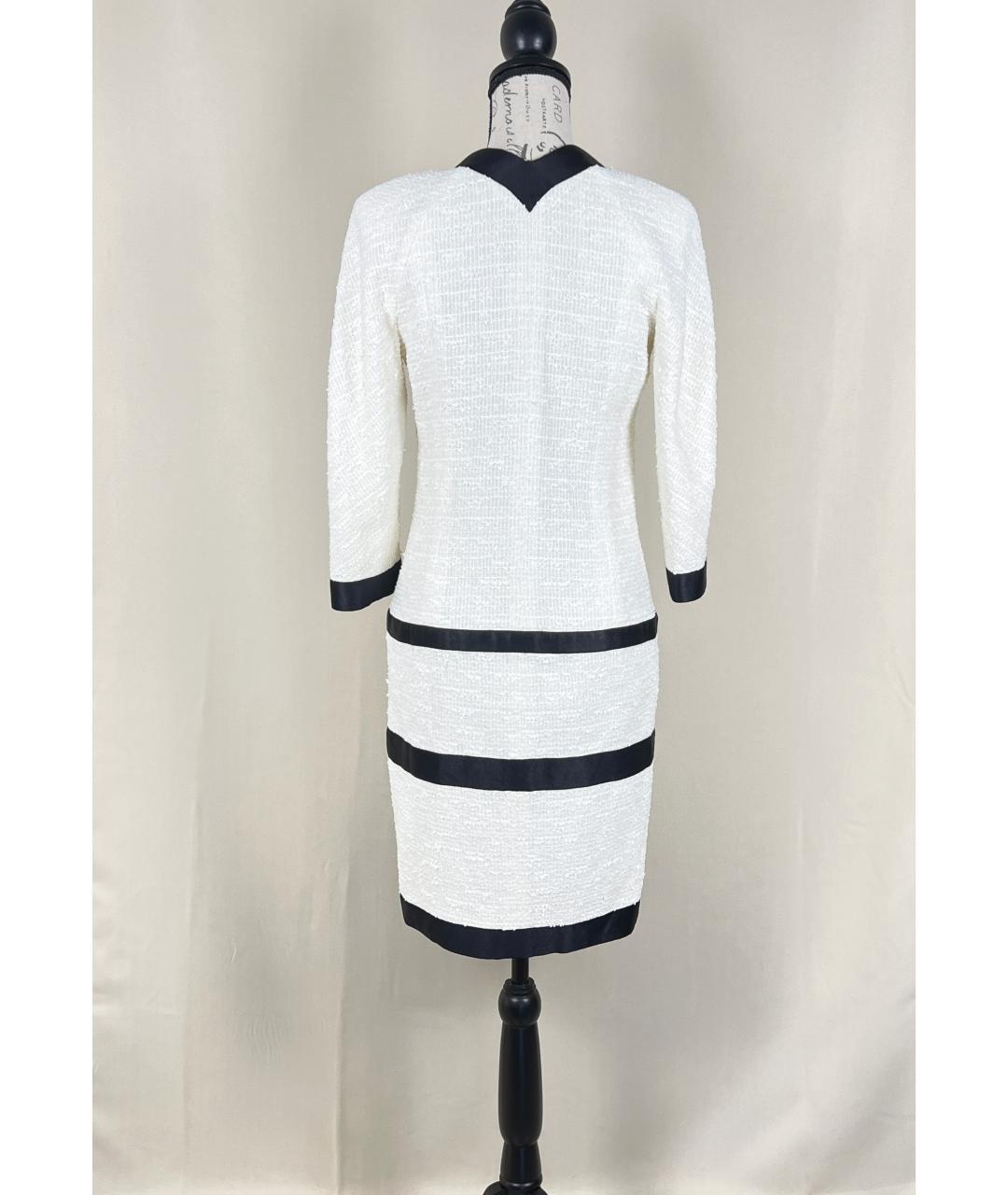 CHANEL Мульти твидовое коктейльное платье, фото 9