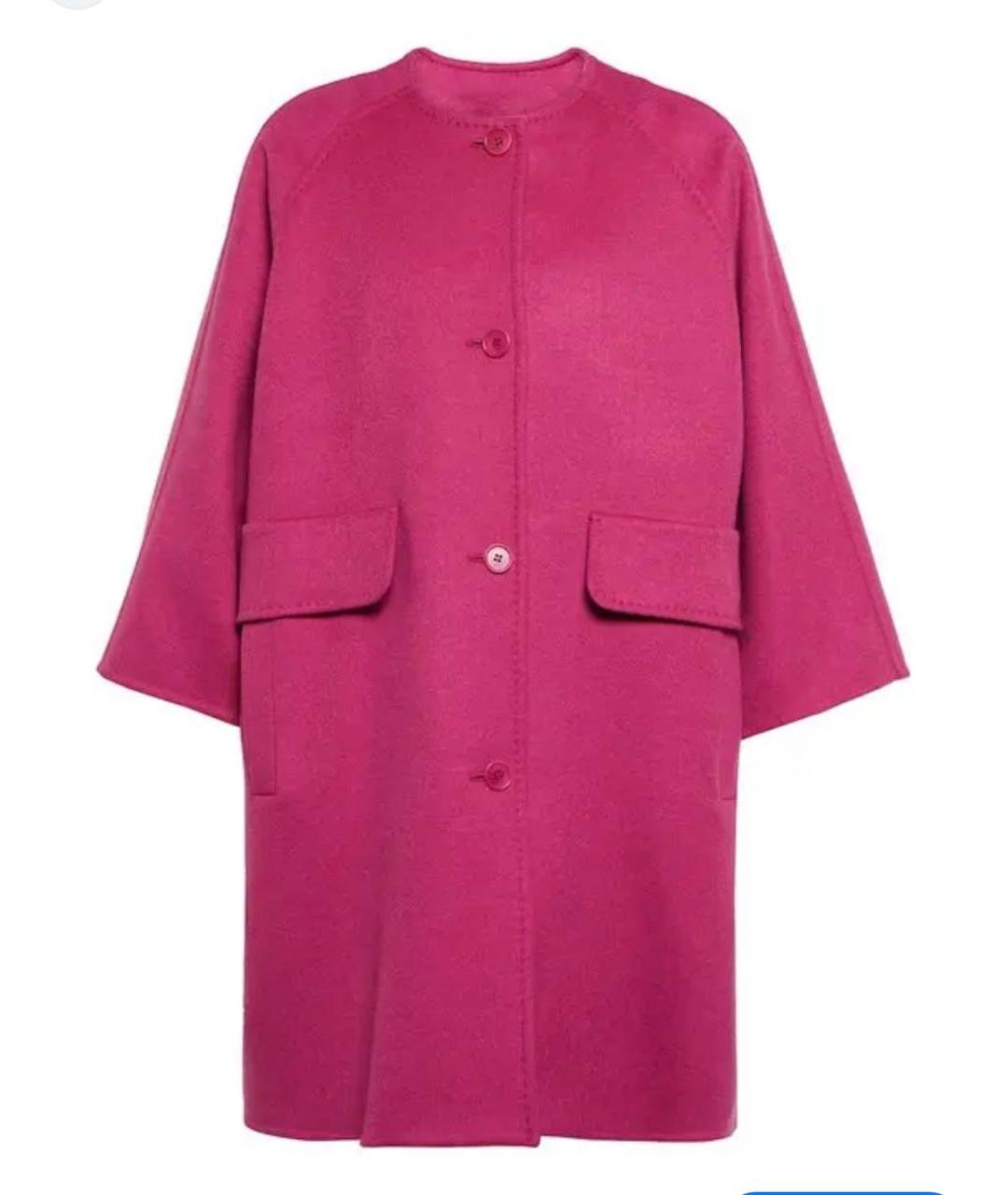 MAX MARA Фуксия кашемировое пальто, фото 9