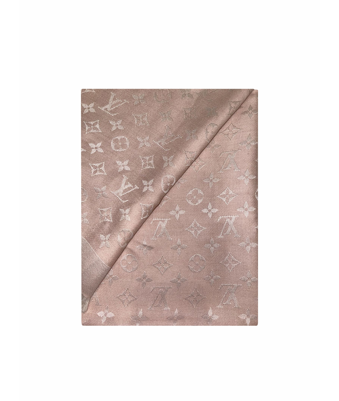 LOUIS VUITTON PRE-OWNED Розовый шерстяной шарф, фото 1