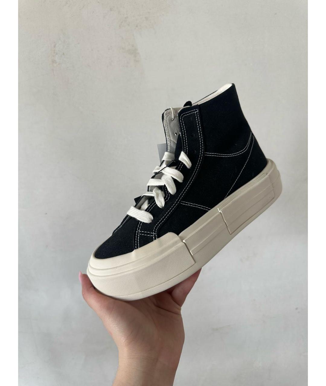 CONVERSE Черные текстильные кеды, фото 2