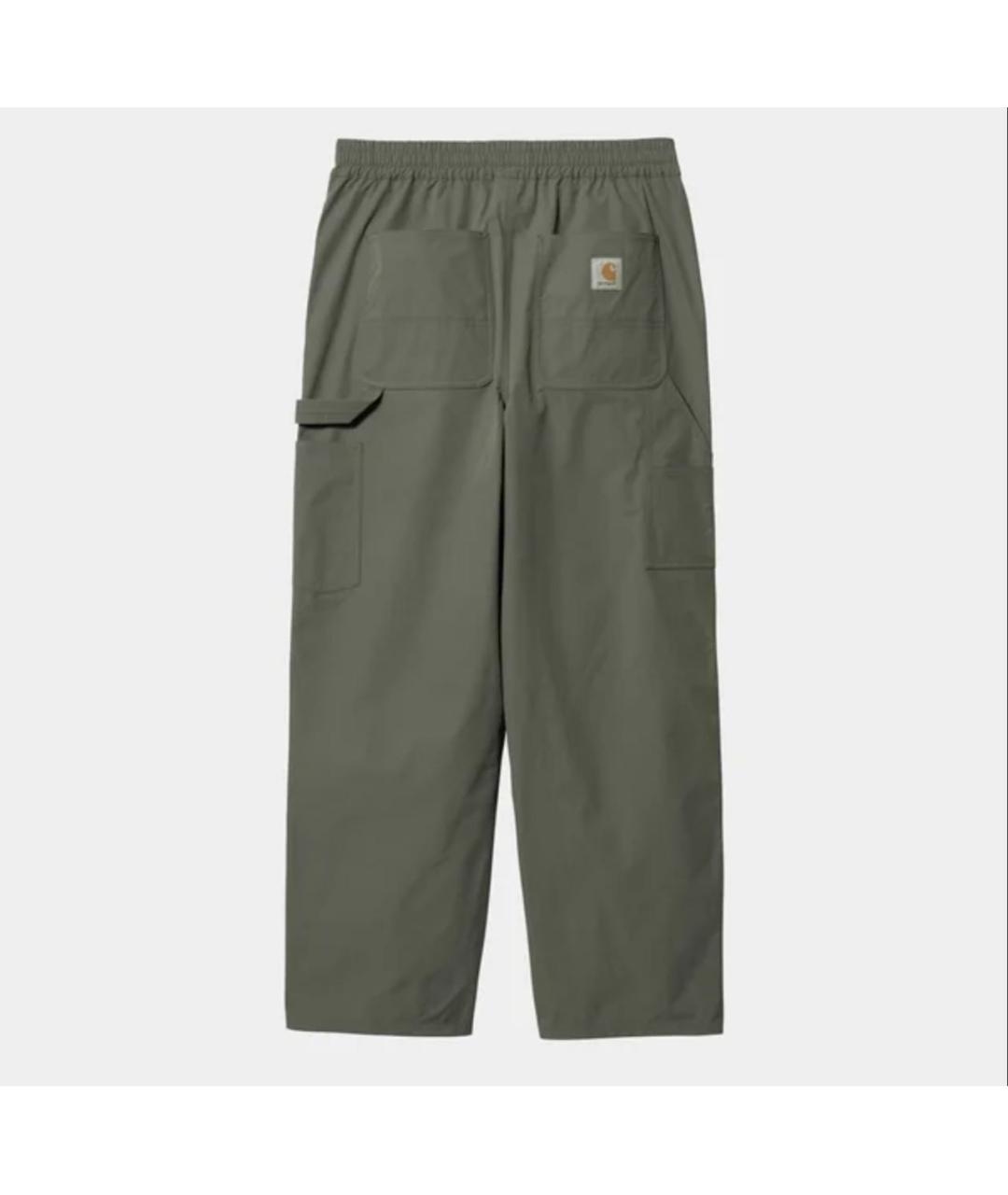 CARHARTT Хаки полиэстеровые повседневные брюки, фото 2