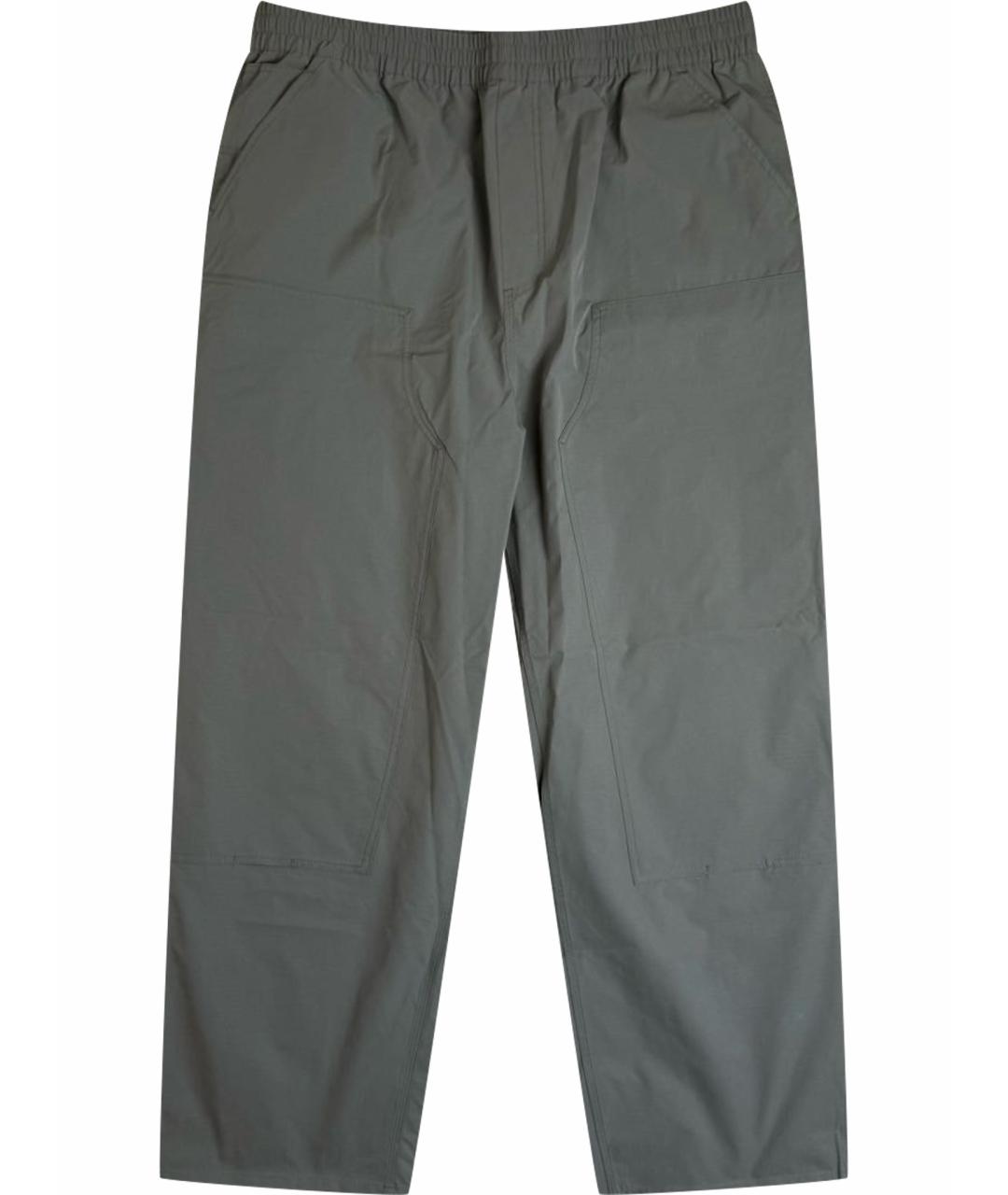 CARHARTT Хаки полиэстеровые повседневные брюки, фото 1
