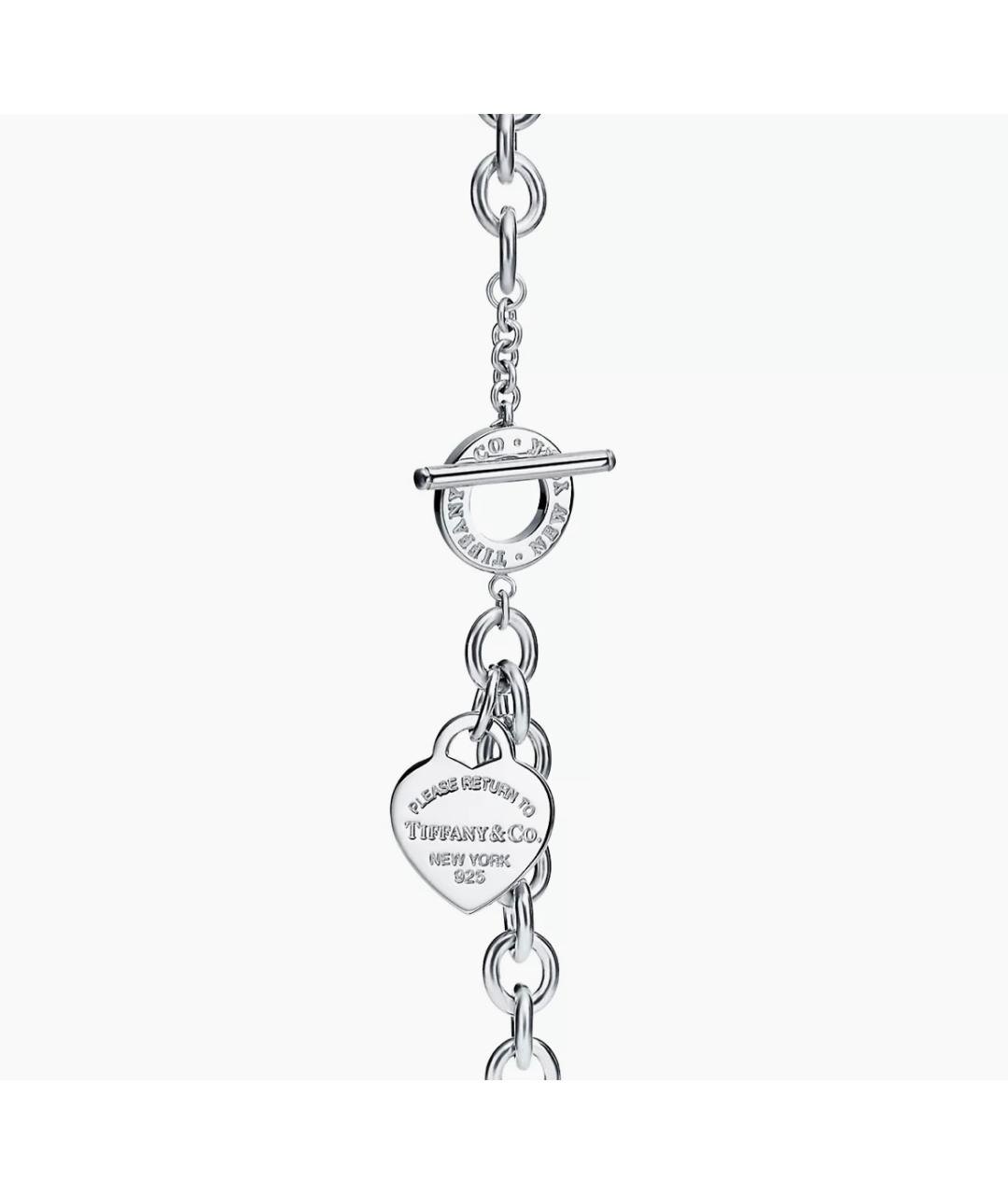 TIFFANY&CO Серебрянный серебряный браслет, фото 4