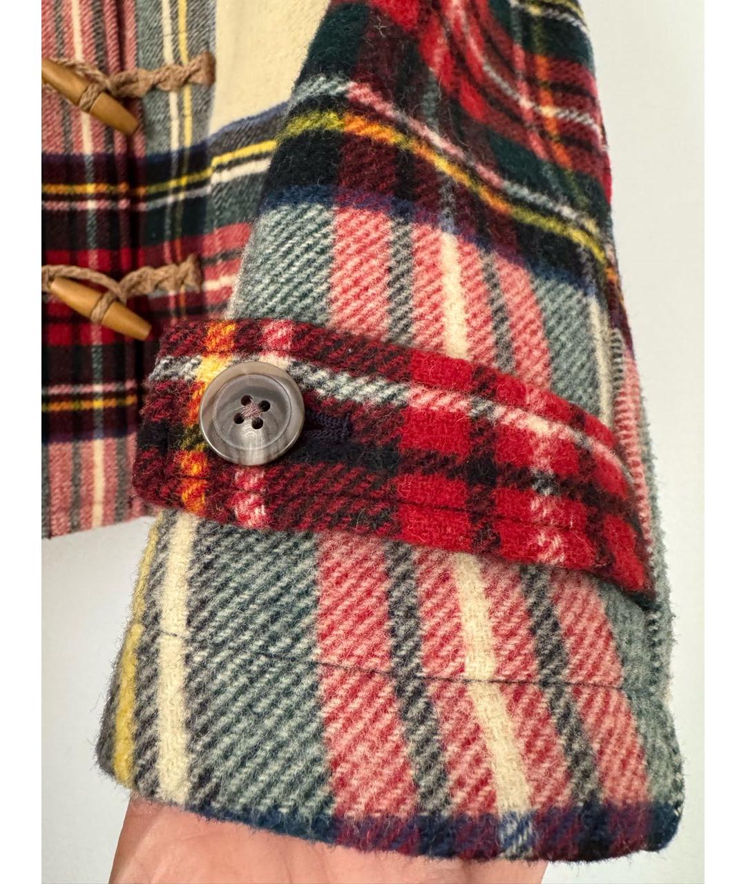 POLO RALPH LAUREN Мульти шерстяное пальто, фото 4