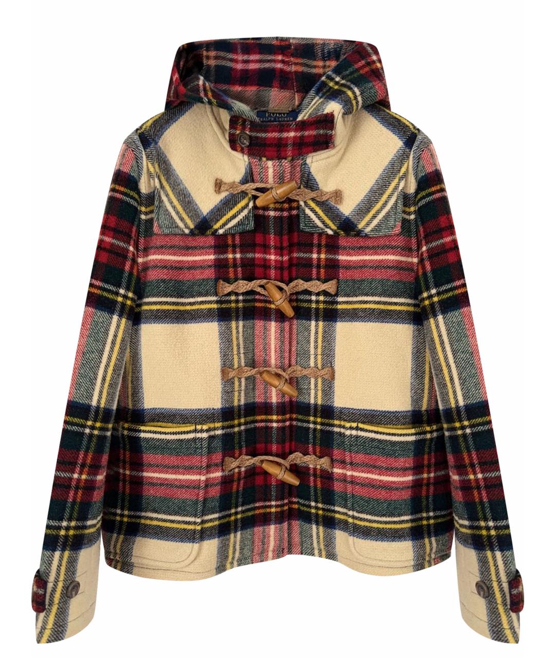 POLO RALPH LAUREN Мульти шерстяное пальто, фото 1