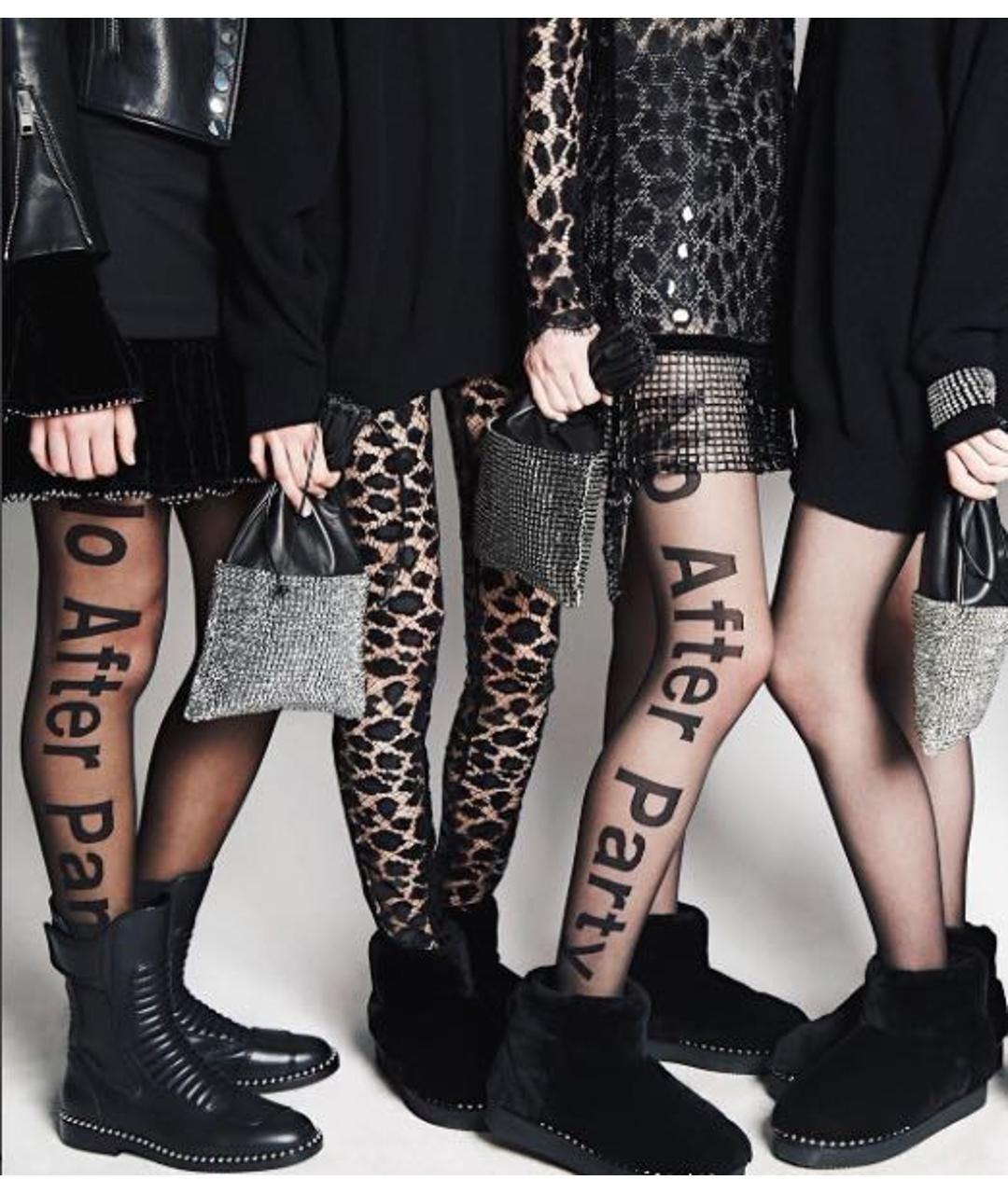 ALEXANDER WANG Черные носки, чулки и колготы, фото 5