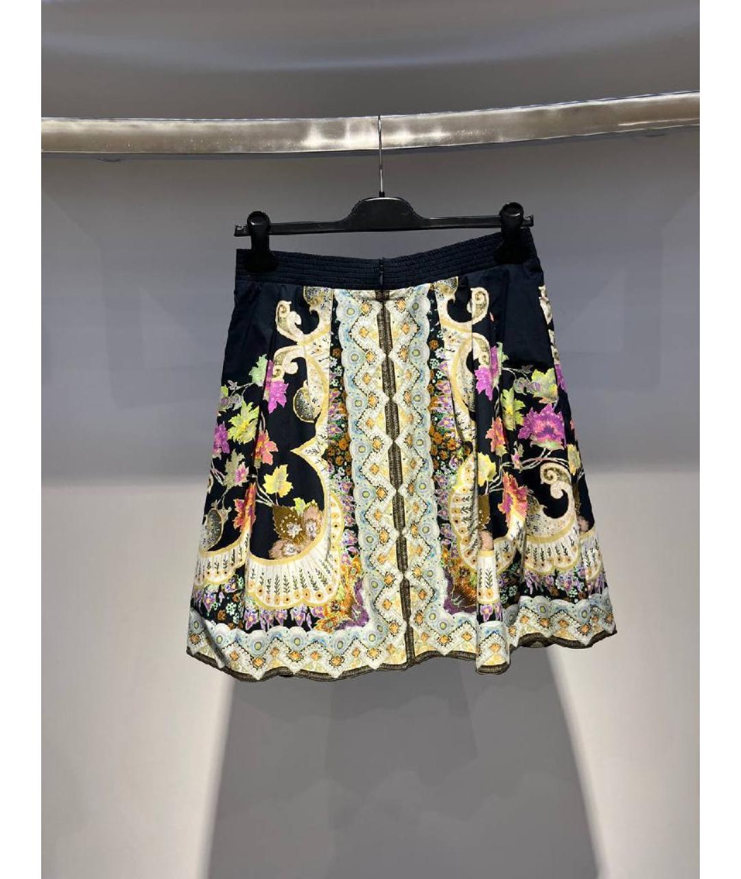 ETRO Черная юбка мини, фото 2