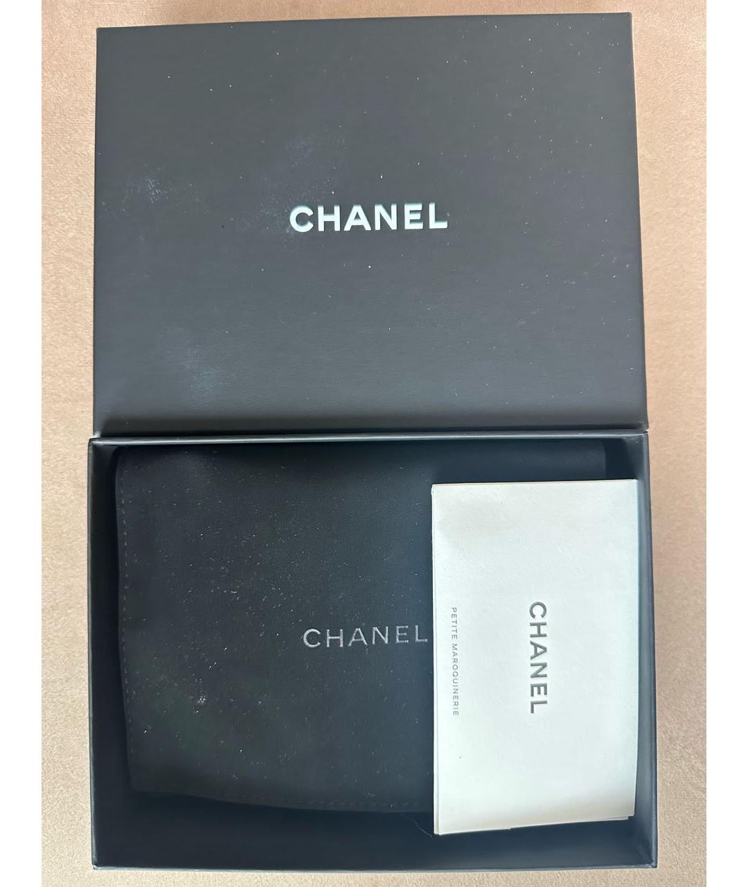 CHANEL Черный кожаный ремень, фото 8
