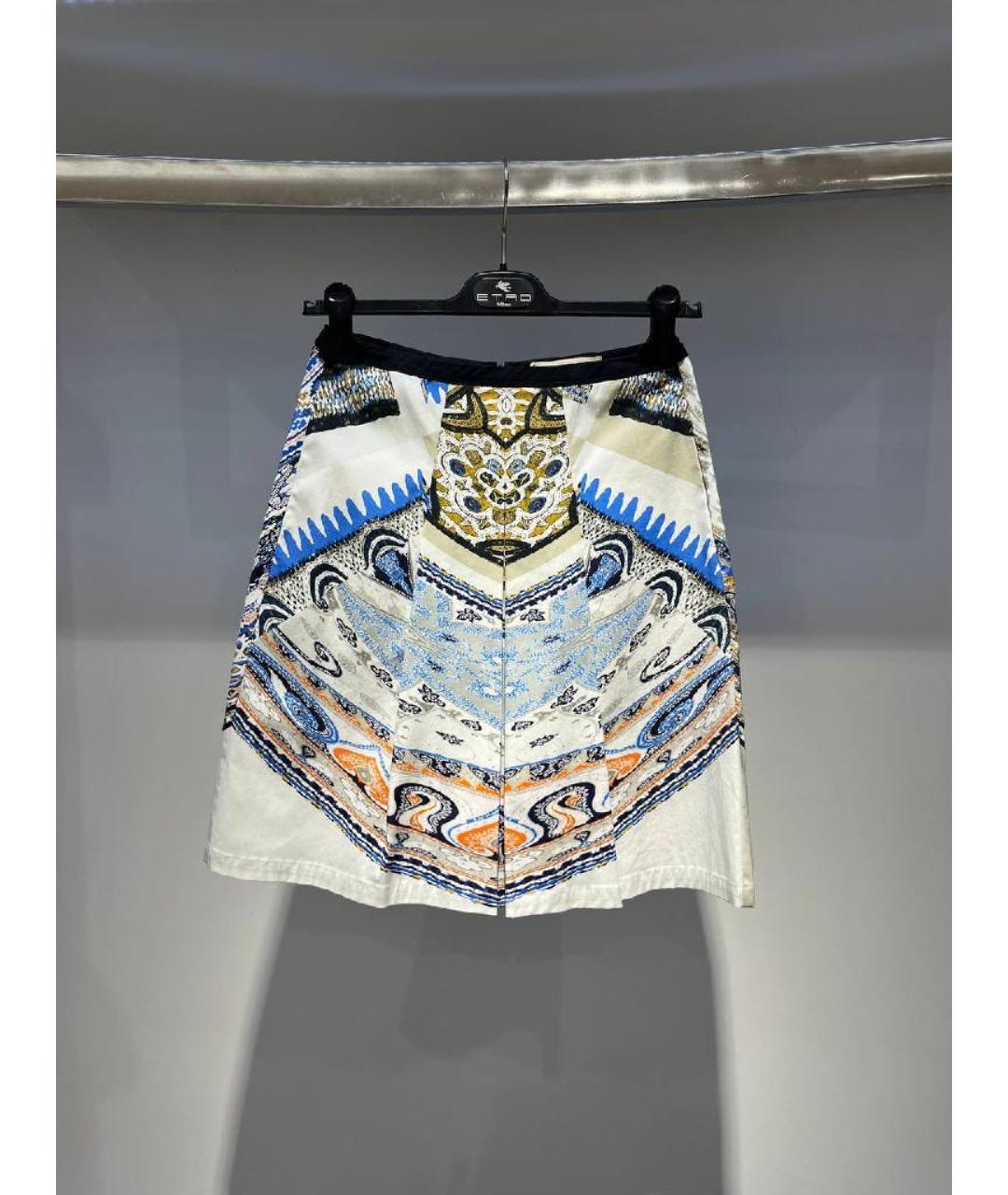 ETRO Бежевая юбка мини, фото 3
