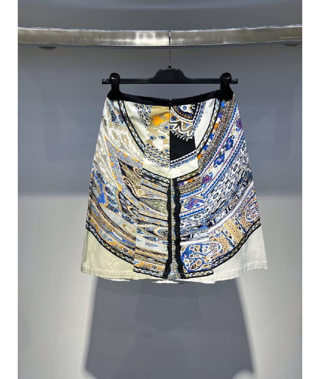ETRO Бежевая юбка мини, фото 2