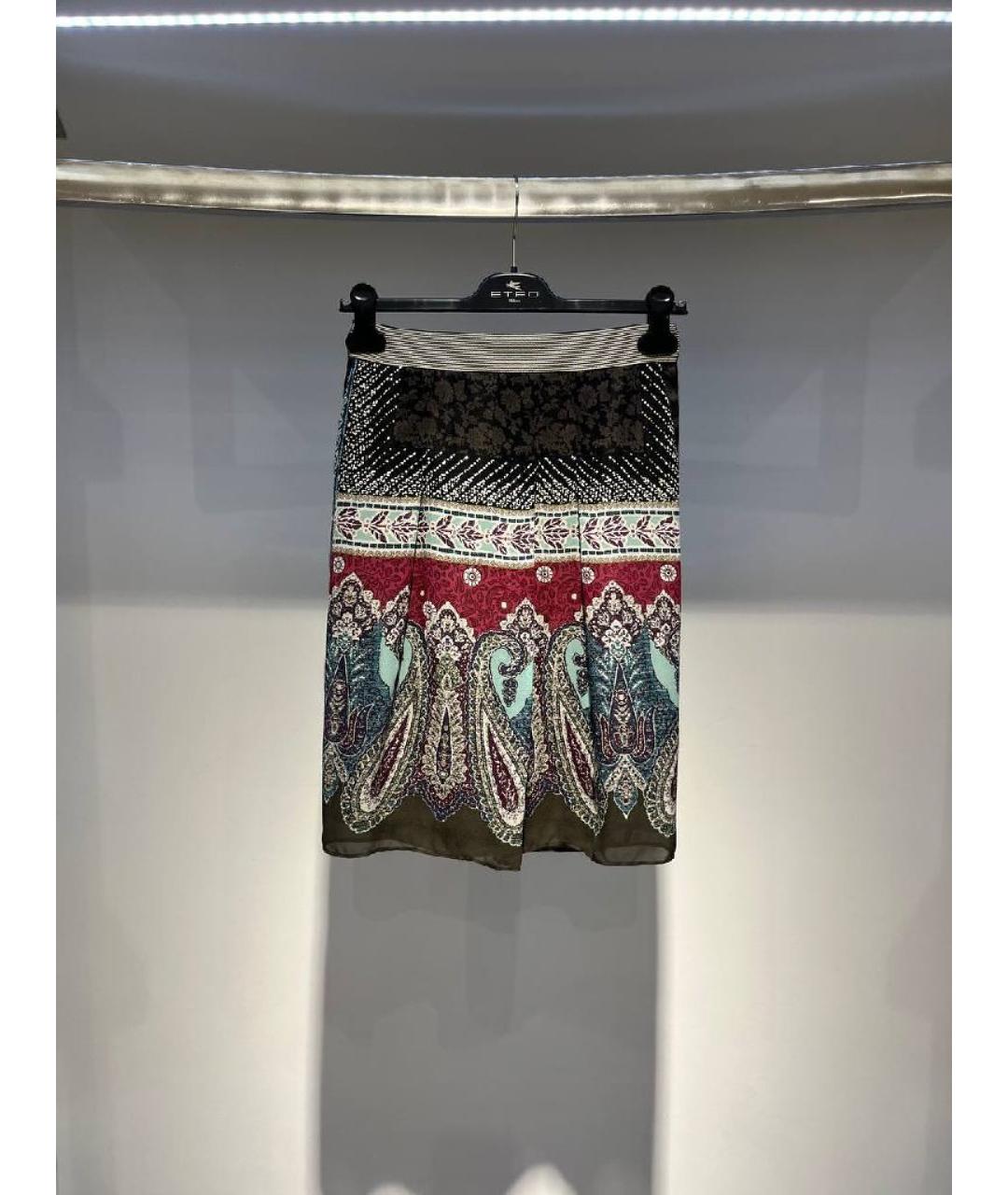 ETRO Мульти юбка мини, фото 3